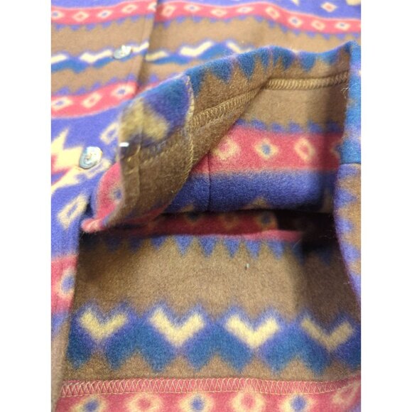 Vintage Fashion Formulas Womens S Aztec Print Button-Up Jacket New Old Stock - Picture 8 of 10